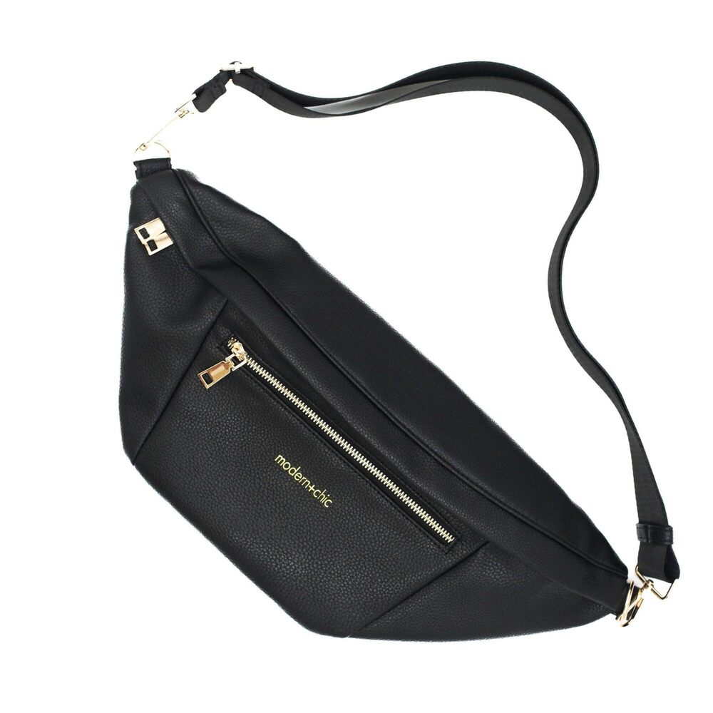 8464 Sling Bags - Presley Oversized Sling Bag, Vegan Leather Crossbody Bag